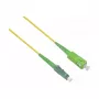 HELOS LWL OS2 Patchkabel Simplex LSZH 2.0mm SC/APC-LC/APC Geltonas 15m