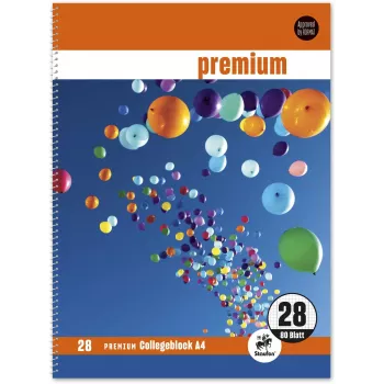 Staufen 5 College Blocks Bring Farbe ins Leben DIN A4 kvadratinis