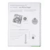 Oxford College Block A4+ 80 lapų 90 g/m² languotas mėlynas 4 skylutės