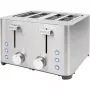 PROFI COOK 4-ių griežinėlių skrudintuvas PC-TA 1252, nerūdijančio plieno korpusas, 2 išimami trupinių padėklai, ypač platūs lizdai, 1600 W