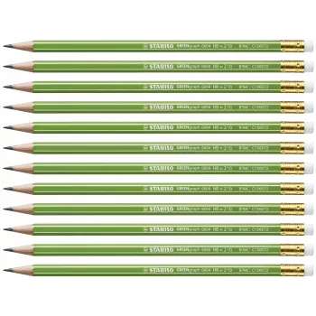 STABILO GREENgraph HB Graphite Pieštukas 8 mm 12 vnt. pakuotė