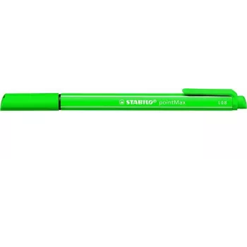 STABILO pointMax Fineliner rašiklis žalias 0,8 mm nailono veltinio antgalis vandens pagrindo rašalas