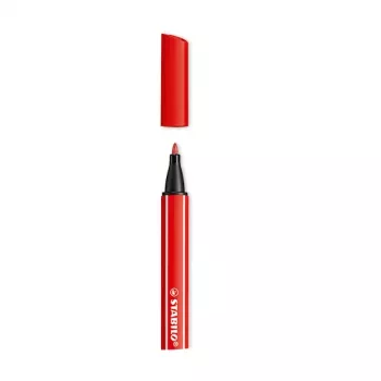 STABILO pointMAX Fineliner rašiklis - Raudona - 0,8 mm - Vidutinis - Vandens pagrindo rašalas - Nailono veltinio antgalis