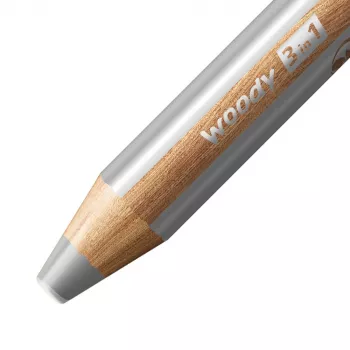 STABILO Woody 3-in-1 Multi-Talent Pieštukas 7,6 cm 18 dalių pastelinis rinkinys su teptuku