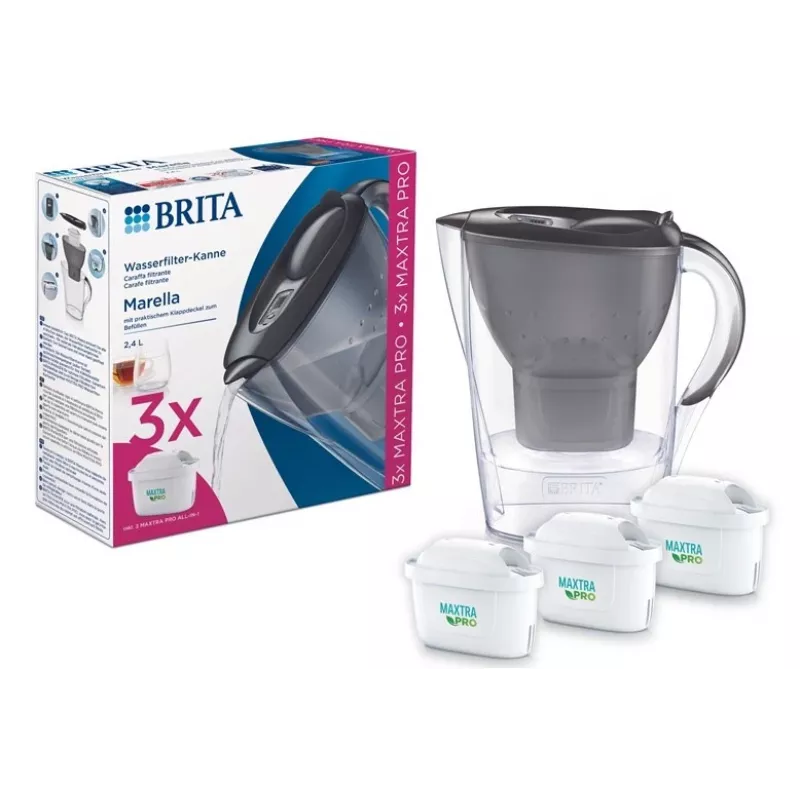 Brita Marella Rankinis vandens filtro ąsotis 2,4 L mėlynas
