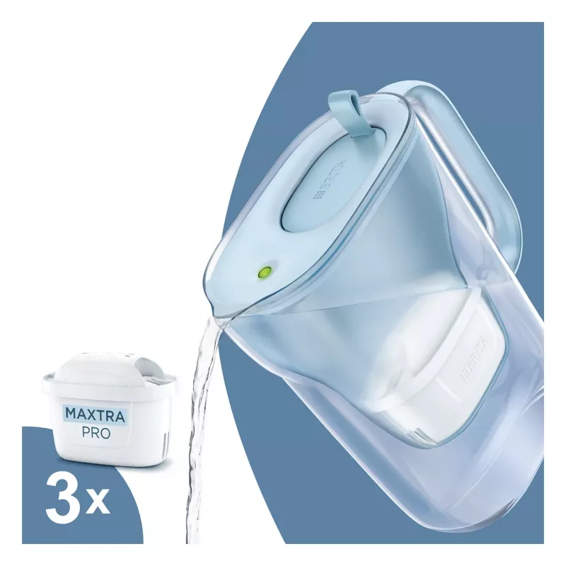 BRITA Marella XL vandens filtro ąsotis baltas 3,5L su 1x MAXTRA+ filtro kasetė