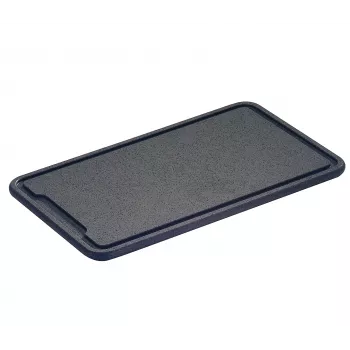 Zassenhaus pjaustymo lenta plastikinė tamsiai pilka 42x27x1,5 cm