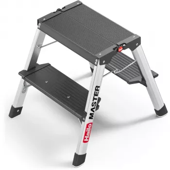 Hailo Master D70 2 x 2 pakopų sulankstoma taburetė