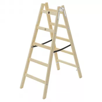Hailo H40 StandardLine 2x5 medinės dvipusės kopėčios