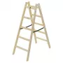 Hailo H40 StandardLine 2x5 medinės dvipusės kopėčios
