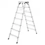 Hailo D60 StandardLine 2x7 pakopų dvipusės kopėčios