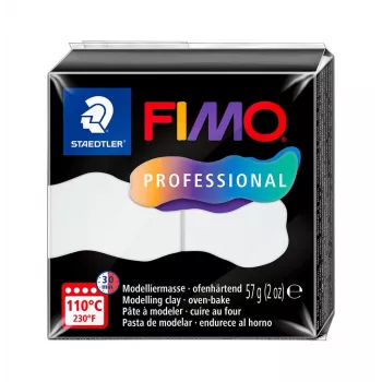 STAEDTLER FIMO Professional polimerinis molis baltas 57g