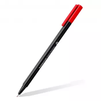 STAEDTLER Triplus Fineliner 0,3 mm Juodas 4 vnt. pakuotė