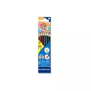 STAEDTLER Noris colour 185 Spalvinimo pieštukai - Asorti - 6 vnt. pakuotė