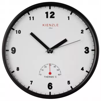 KIENZLE DCF radijo valdomas sieninis laikrodis sodui, laukei, 30 cm