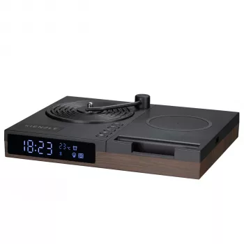 KIENZLE žadintuvas su Bluetooth garsiakalbiu ir belaidžiu įkrovikliu (15344)