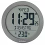 KIENZLE DCF radijo bangomis valdomas sieninis laikrodis su kambario temperatūros rodmeniu, antracito spalvos