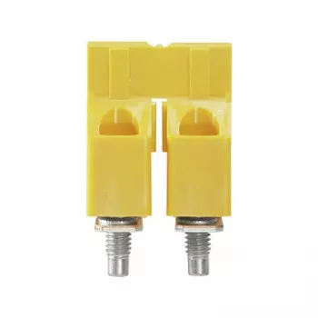 Weidmüller WQV 16/2 Cross-Connector - 50 vnt. - Poliamidas - Geltona - -60 iki 130 °C - V0
