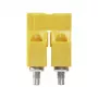 Weidmüller WQV 16/2 Cross-Connector - 50 vnt. - Poliamidas - Geltona - -60 iki 130 °C - V0