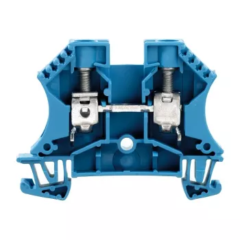 Weidmüller W-Series praėjimo gnybtų blokas, mėlynas, 10 mm², 57 A, varžtinis sujungimas, 50 vnt.