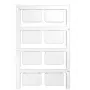 Weidmüller SM 27/18 K MC NE ws Įrenginių žymeklis MultiCard 18x27mm Baltas 1707270000