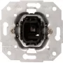 HEINRICH KOPP Serijinis jungiklio įdėklas 10A 250V Juodas Metalinis IP20