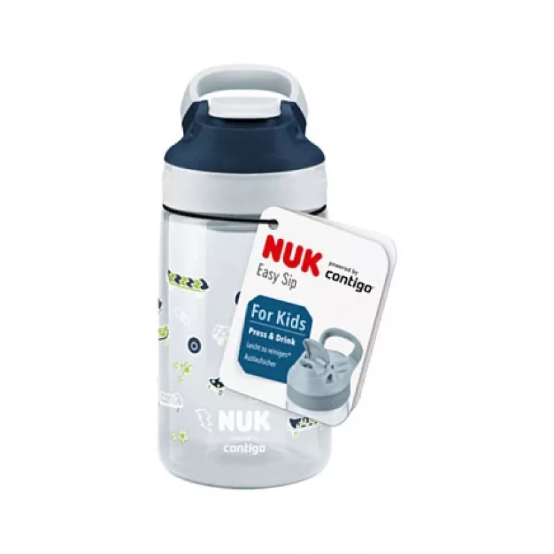 NUK Contigo Sippy Cup PP 420ml Skater vaikų gertuvė
