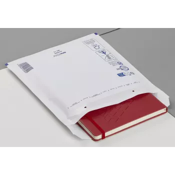 Vereinigte Papierwarenfabriken 100 aroFOL CLASSIC W5/E paminkštinti vokai DIN C5, balti