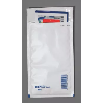 Vereinigte Papierwarenfabriken 200 aroFOL POLY Bubble Mailers, skirti DIN A6