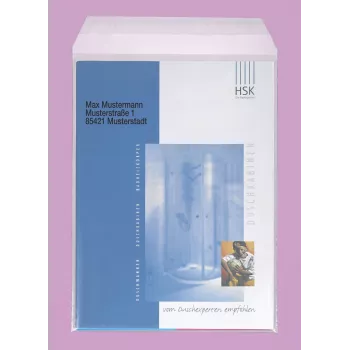 Vereinigte Papierwarenfabriken Poly Mailers DIN C4 be langelio permatomi 100 vnt.