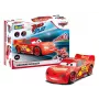 Revell Build & Play Disney Pixar Cars Lightning McQueen automobilis su šviesa ir garsu, 1:20 mastelis, užspaudžiamas modelio rinkinys