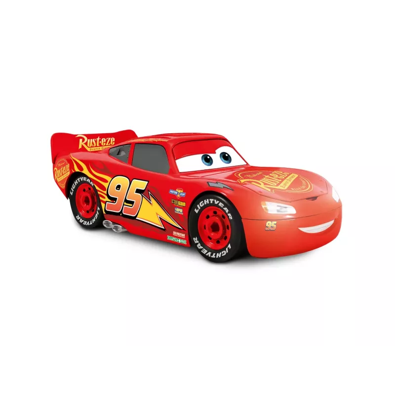 Revell Build & Play Disney Pixar Cars Lightning McQueen automobilis su šviesa ir garsu, 1:20 mastelis, užspaudžiamas modelio rinkinys
