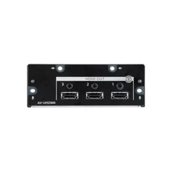 Panasonic AV-UHS5M4G plėtinio kortelė su 3x HDMI 2.0 išėjimais, skirta AV-UHS500 tiesioginio transliavimo jungikliui