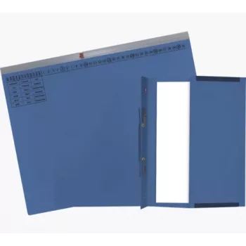 Exacompta 370207B Įprastas bylų aplankas - Kartonas - Mėlyna - 320 gsm - 265 x 316 mm - A4