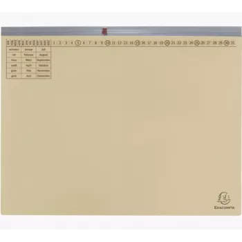 Exacompta 370222B Įprastas bylų aplankas - Kartonas - 320 g/m² - 265 x 316 mm - Mėlyna - 1 vnt.