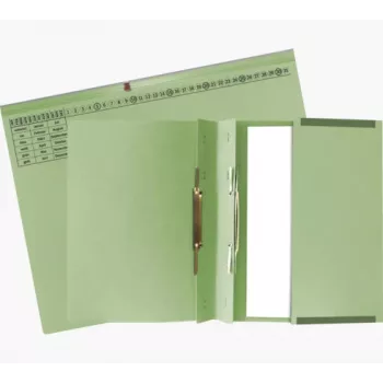 Exacompta 370325B Įprastas aplankas - Kartonas - Žalia - 320 g/m² - 265 x 316 mm