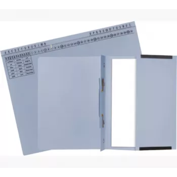 Exacompta 371106B Įprastas bylų segtuvas - Kartonas - Mėlyna - 320 g/m² - 265 mm - 316 mm