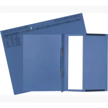 Exacompta 371107B Įprastas bylų aplankas - Kartonas - Mėlyna - 320 g/m² - 265 mm - 316 mm