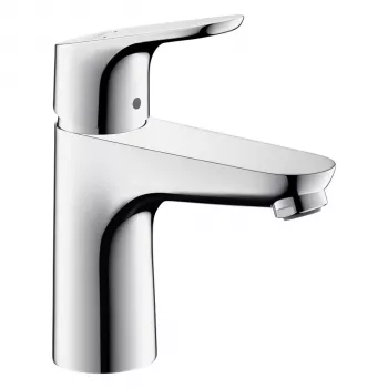 Hansgrohe Focus Single Lever Basin Mixer 100 with Pop-up Waste, Chrome