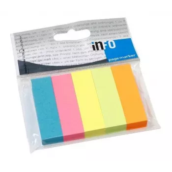 inFO Brillantmix lipnios vėliavėlės, asorti, 5x 100 juostelių