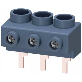 SIEMENS SIRIUS 3RV1915-5A Įvadinis gnybtas, 3 polių, varžtinis sujungimas, 690V, IP20