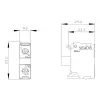 Siemens SIRIUS ACT LED modulis su integruotu šviesos diodu AC/DC 24V Baltas