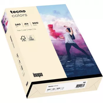 Papyrus Tecno Colors Light Chamois Kopijų Popierius A4 - 160 g/m² - 250 Lapų
