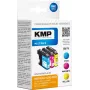 KMP suderinama rašalo kasetė juoda High Yield, skirta Brother DCP-J4110DW, MFC-J4410DW, MFC-J4510DW, MFC-J4610DW, MFC-J4710DW, MFC-J6520DW, MFC-J6720DW, MFC-J6920DW (1526,4050)
