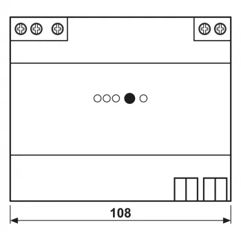JUNG KNX maitinimo šaltinis 1280mA 21280 REG DIN bėgių
