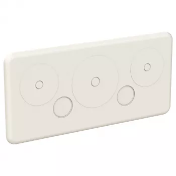 Striebel & John Įvado juosta A/B-Schrank CZF1, 10 įvadų, pilka (RAL 7035)