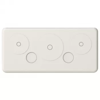Striebel & John Įvado juosta A/B-Schrank CZF1, 10 įvadų, pilka (RAL 7035)