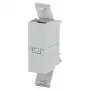Striebel & John ZED45U RJ45 dvigubo lizdo modulis, Cat.6, neekranuotas, poliarinė balta