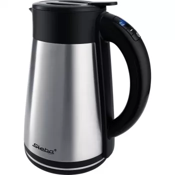 Steba WK 31 Thermo belaidis virdulys su termo ąsočiu, 1,7 l, 2200 W, sidabrinis/juodas
