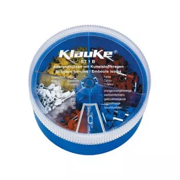 Klauke 170/W Izoliuota vielos galinė įvorė 0,75 mm² Pilka
